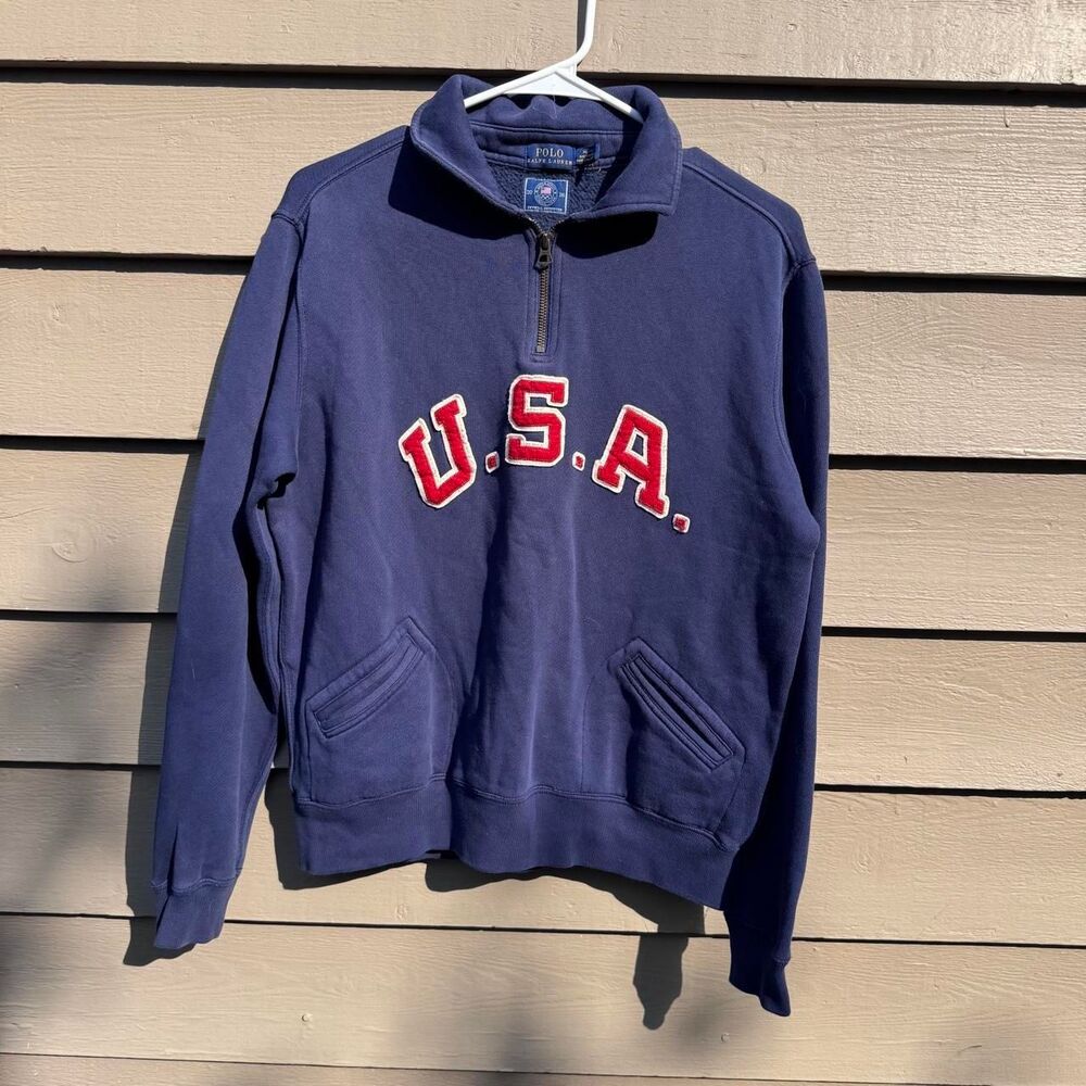 Polo-ralph-lauren Women's Navy and Blue Sweatshirt